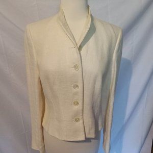 Lauren Ralph Lauren 100% linen blazer size 4